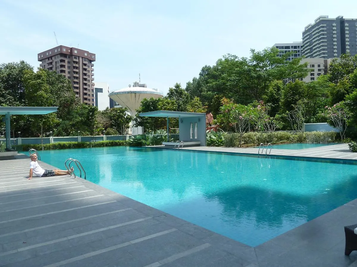 100 négyzetméteres, 1 hálószobás Apartman 1 fürdőszobával Bukit Bintang területén Kuala Lumpur